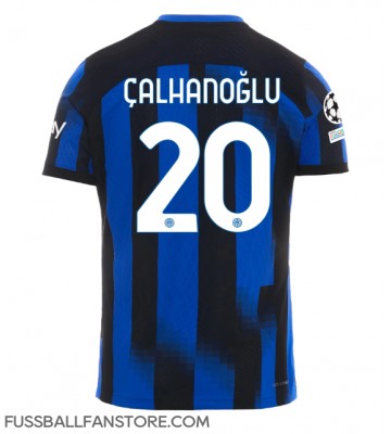 Inter Milan Hakan Calhanoglu #20 Replik Heimtrikot 2023-24 Kurzarm